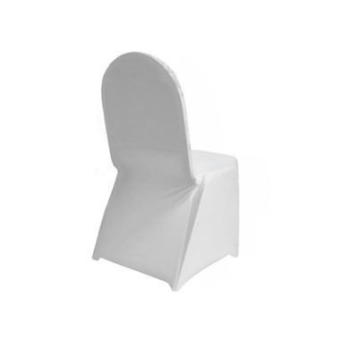 White Lycra Chair Cover Hire