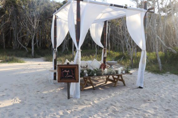 Home Beach Wedding Proposal