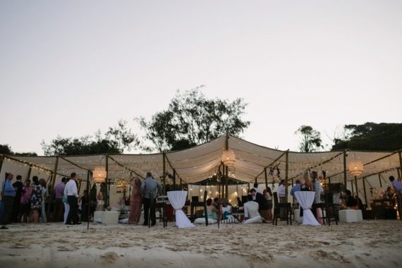 Bamboo Beach Pavillion Wedding